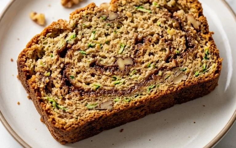 Moist Cinnamon Swirl Zucchini Bread Recipe