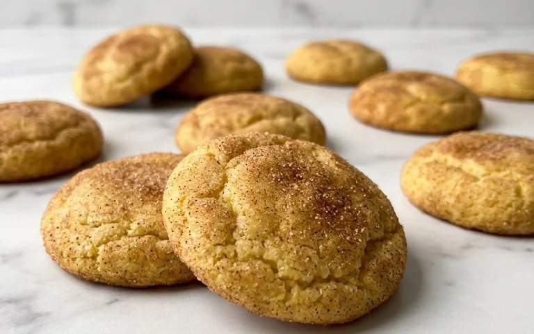 Easy Cinnamon Sugar Cream Cheese Cookies-No Chill