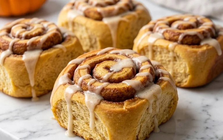 Cozy Pumpkin Cinnamon Rolls Easy Recipe