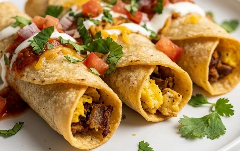 Breakfast Taquitos