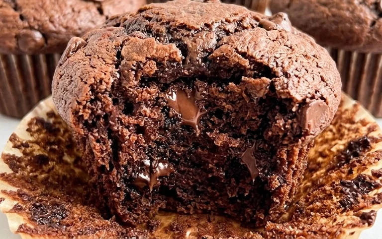 Double Chocolate Muffins